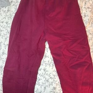 Garage Burgundy Sweatpants